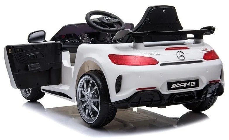 Auto na akumulator mercedes gtr biały