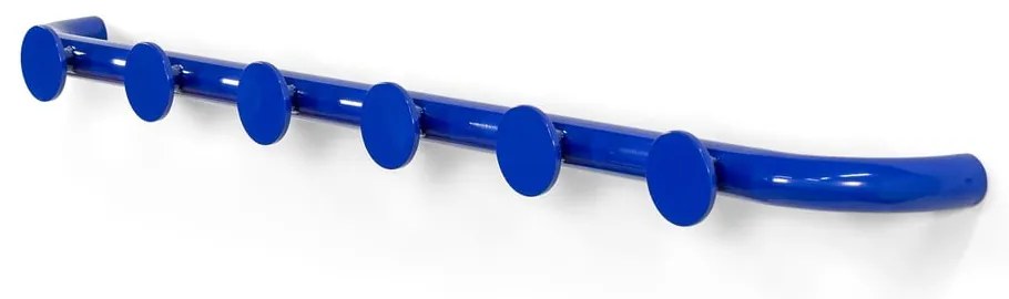 Niebieski metalowy wieszak ścienny 75 cm Retro – Spinder Design