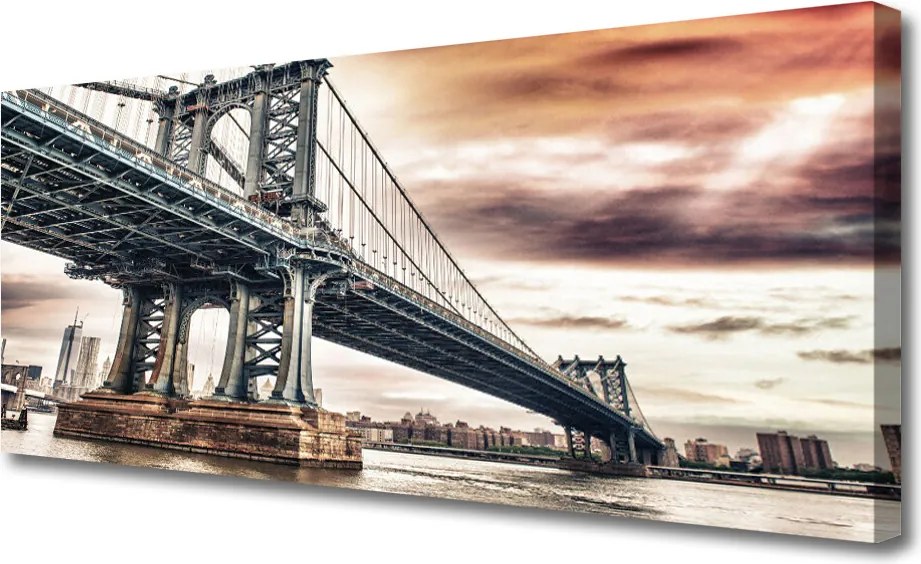 Obraz canvas Most nad Wielką Wodą