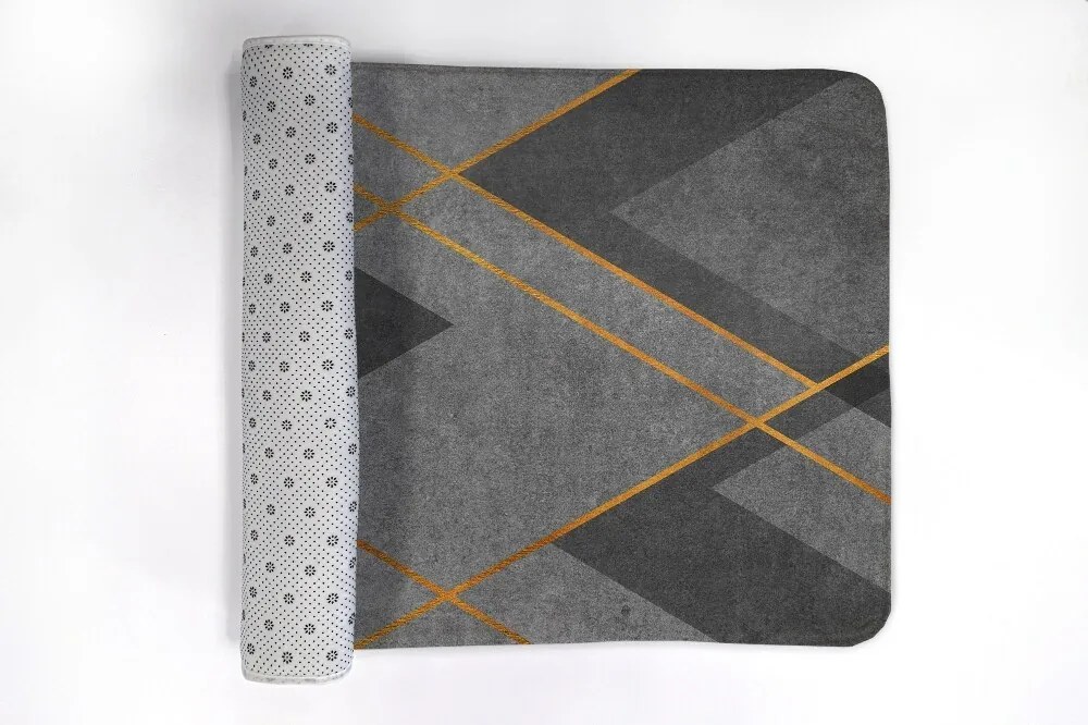 Dywanik łazienkowy Dywanik łazienkowy Geometryczne wzory