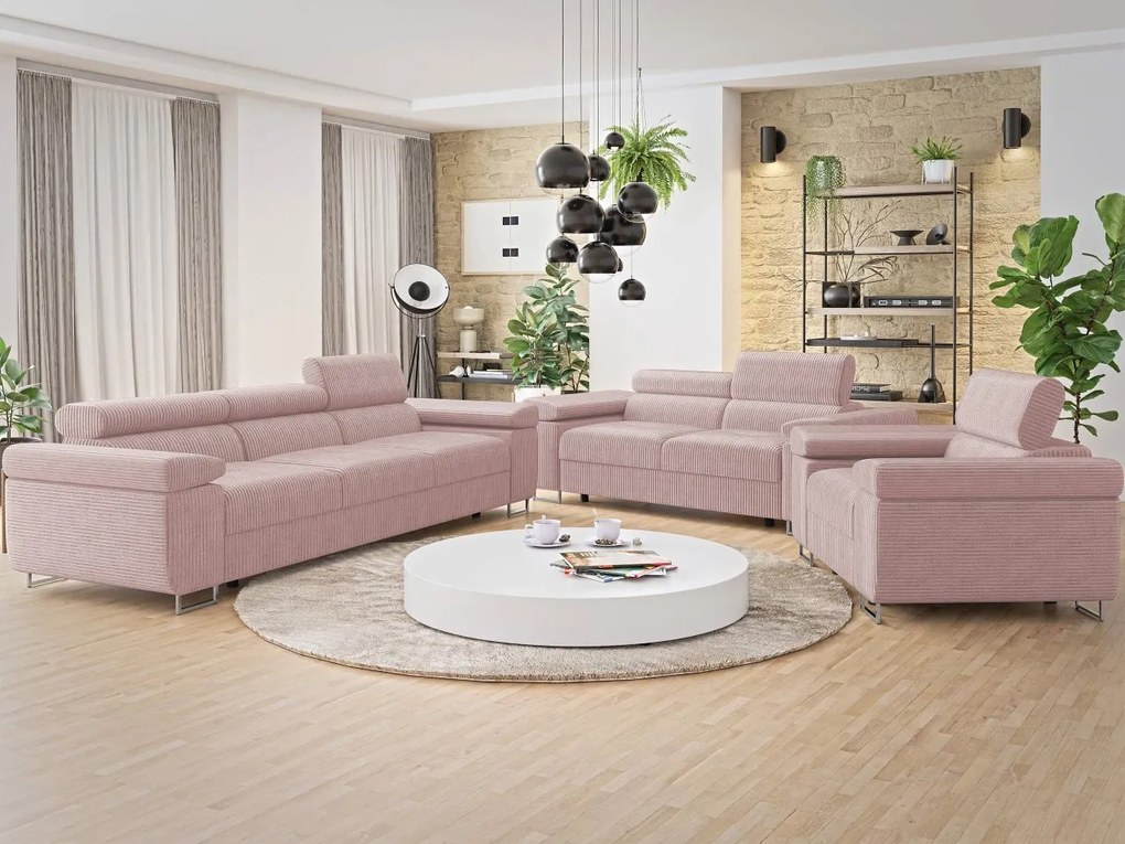 Zestaw wypoczynkowy Torezio III+II+I Sztruks