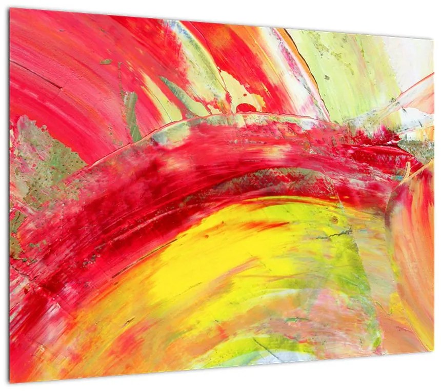 Obraz abstrakcji - malarstwo (70x50 cm)