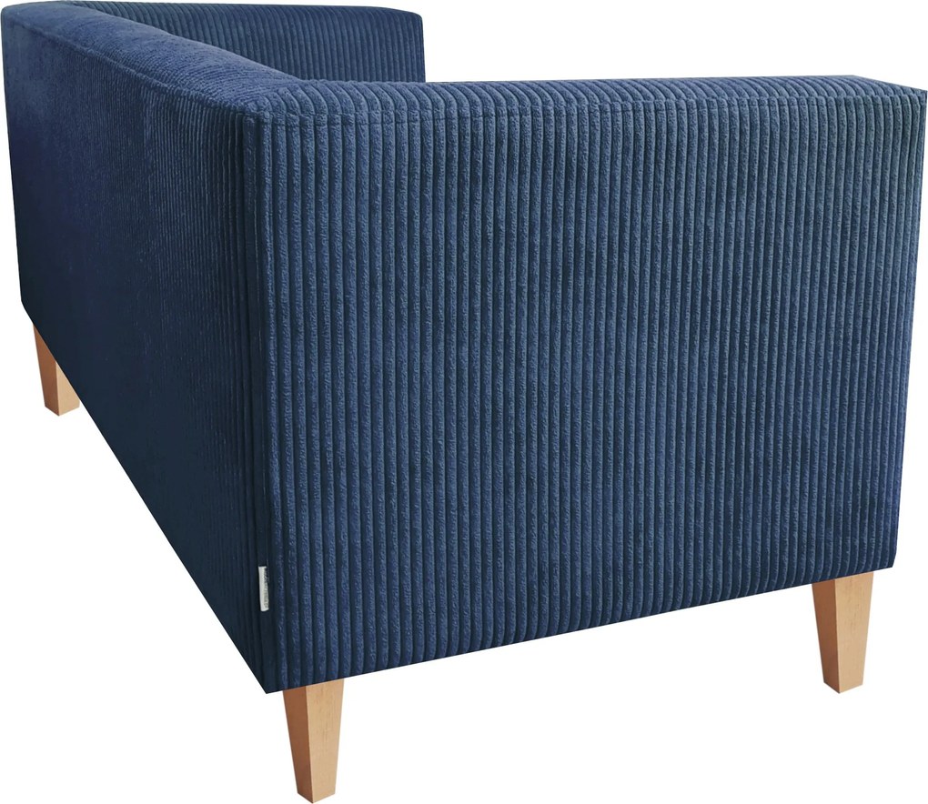 Sofa Monaco : Kolor nogi - Drewno, Kolor tkaniny - Kronos5/Poso5, Typ tkaniny - Kronos/Poso, Wysokość nogi - 15 cm