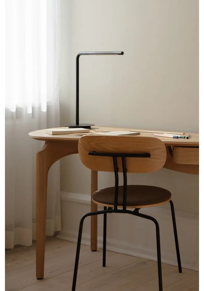 Czarna metalowa lampa stołowa LED ze ściemniaczem (wysokość 46 cm) Omni Table – UMAGE