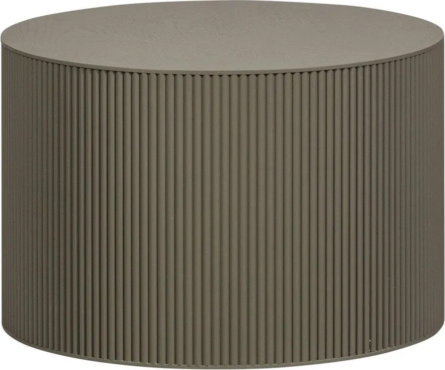 Okrągły stolik w kolorze khaki ø 60 cm Sanne – WOOOD