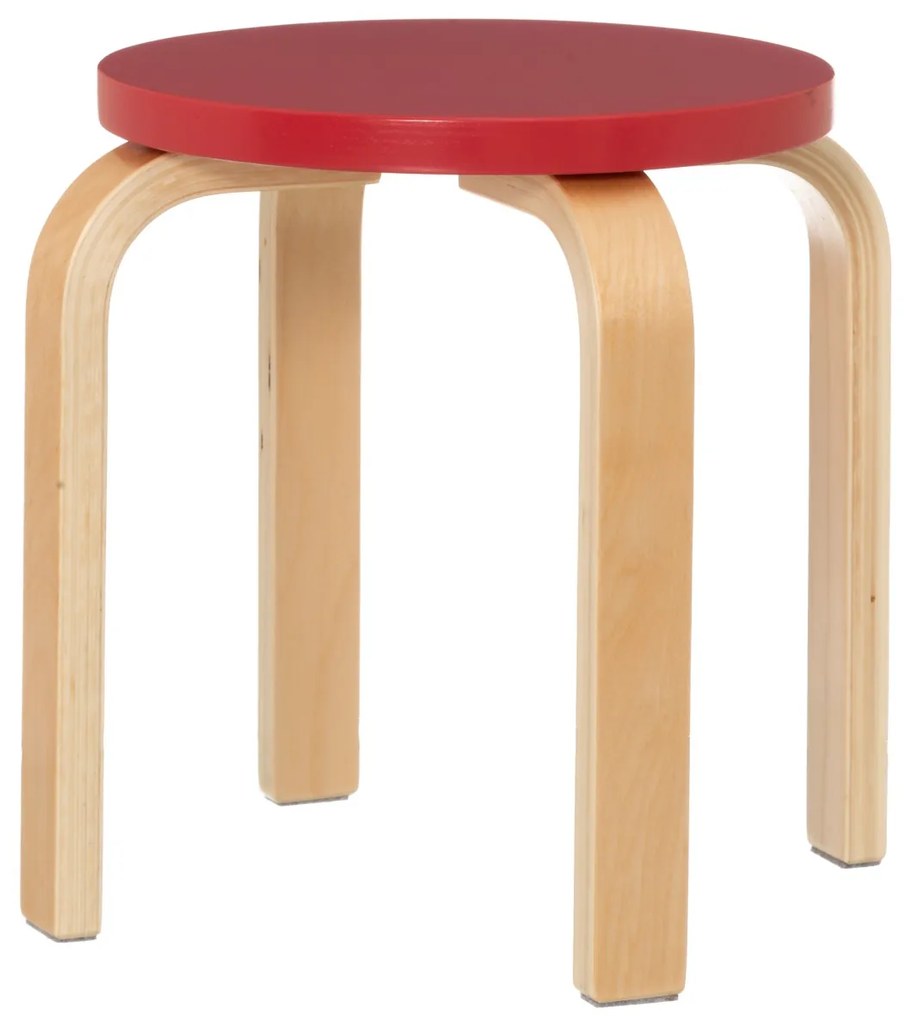 Lekki stołek ze sklejki LILLA, 30 cm