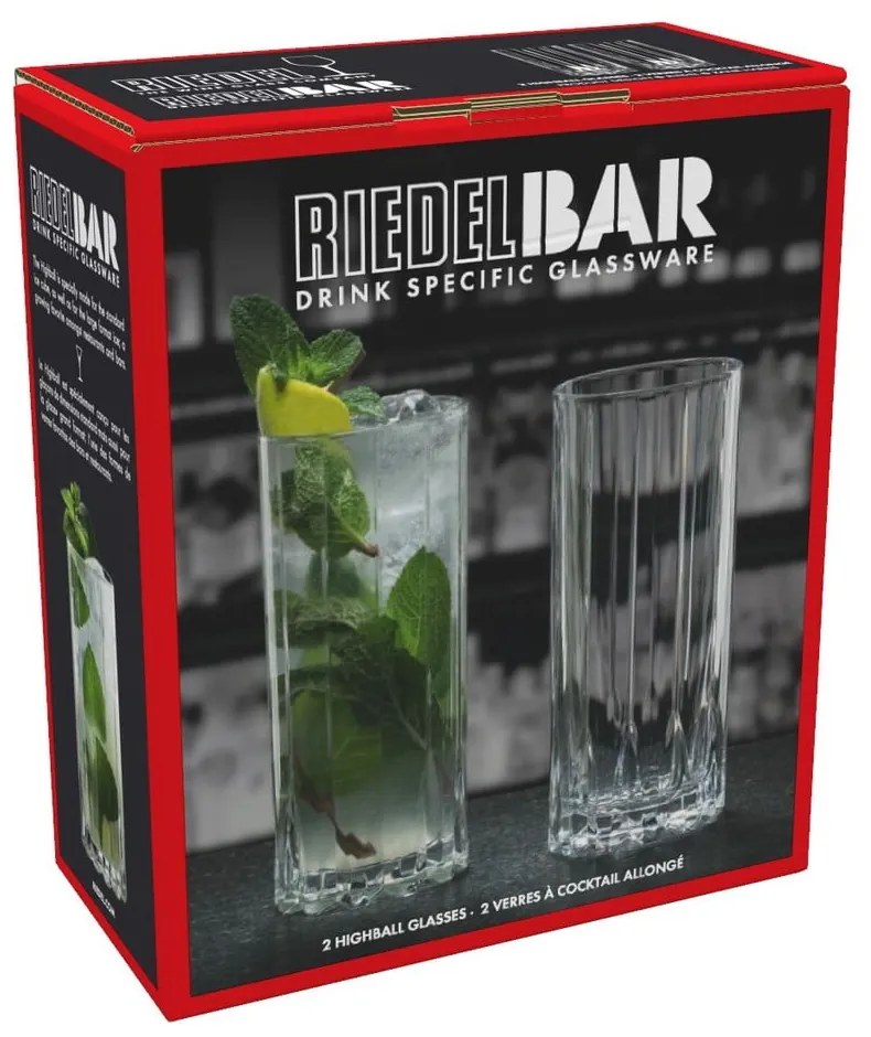 Szklanki do koktajli zestaw 2 szt. 310 ml Bar Highball – Riedel