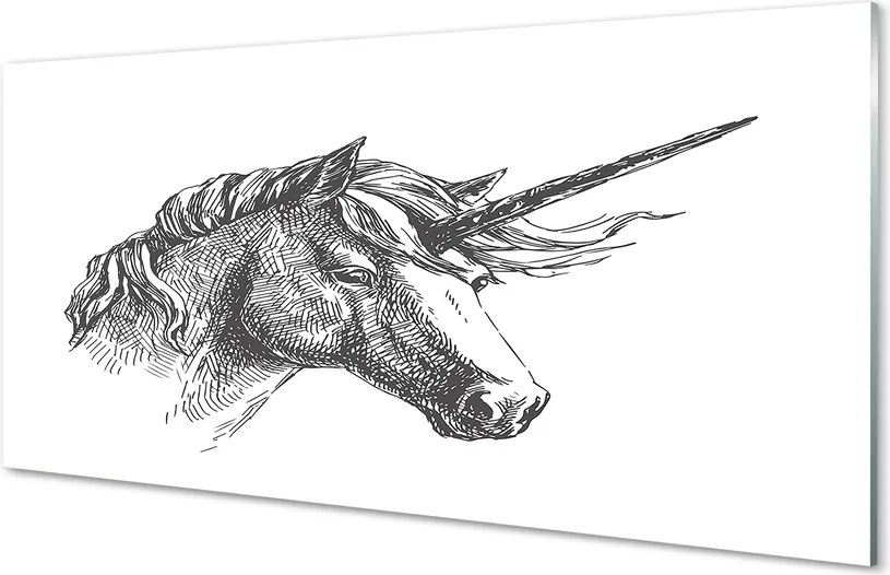 Panel nad Blat Kuchenny Jednorożec w Stylu Kreskówkowym