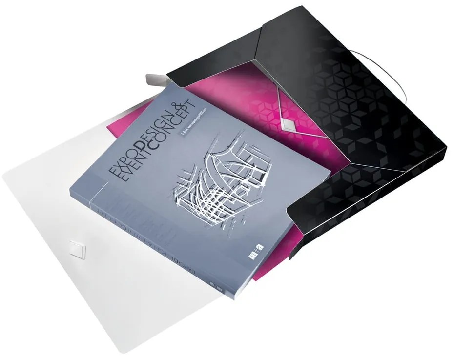Plastikowy organizer na dokumenty WOW – Leitz