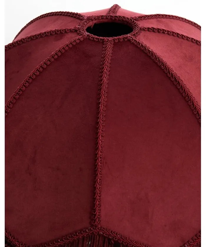 Bordowy abażur ø 35 cm Malacia – Light &amp; Living