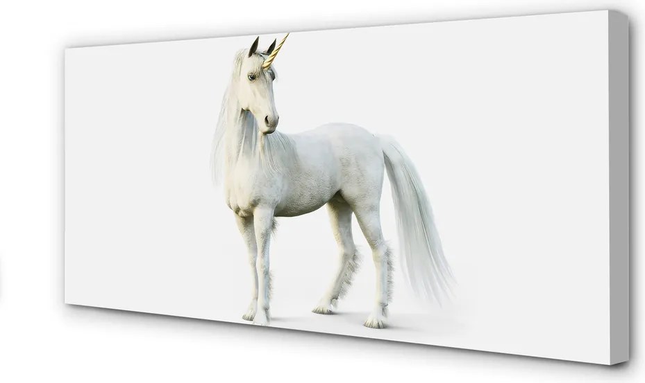 Obraz na płótnie Szlachetny Biały Jednorożec
