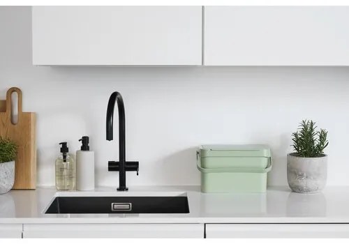 SmartStore Plastikowy kosz na odpady organiczneCollect, zielony, 5 l