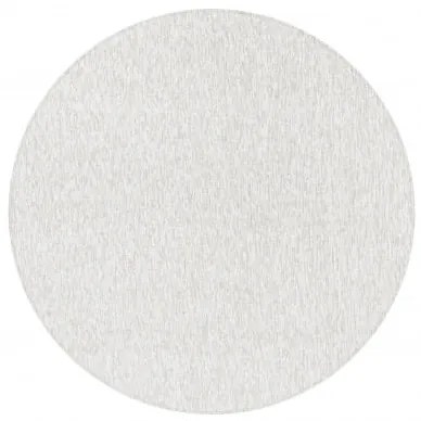 Dywan wykładzinowy na filcu Nizza kremowy melanż koło 160 cm x 160 cm