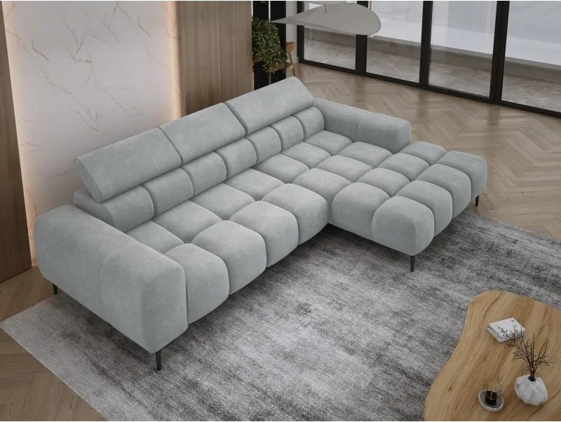 Narożnik PLAZA MINI Prawostronny w tkaninie CLOUD 81 WERSAL