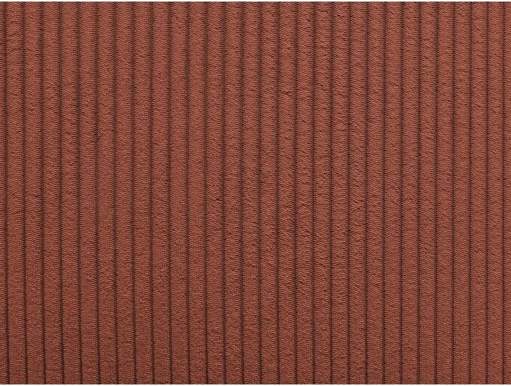 Ceglasty sztruksowy moduł sofy (strona zmienna) Nihad modular – Bobochic Paris