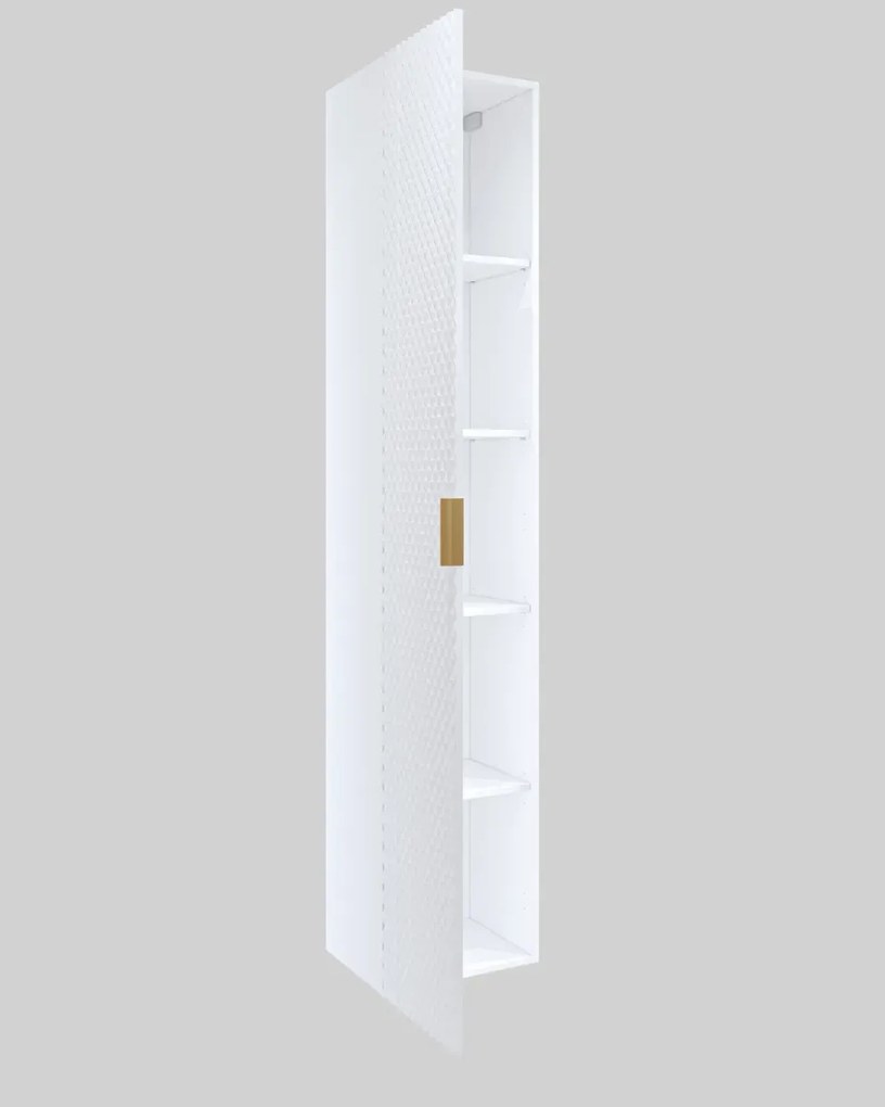 Szafka łazienkowa LAURA 1D 35 cm biała mat HELVETIA