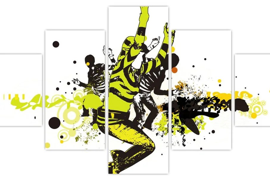 Obraz - Street dance (125x70 cm)