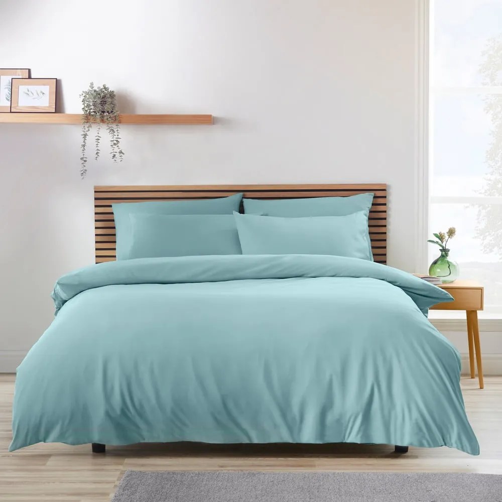 Niebieska pościel jednoosobowa 135x200 cm So Soft Easy Iron – Catherine Lansfield