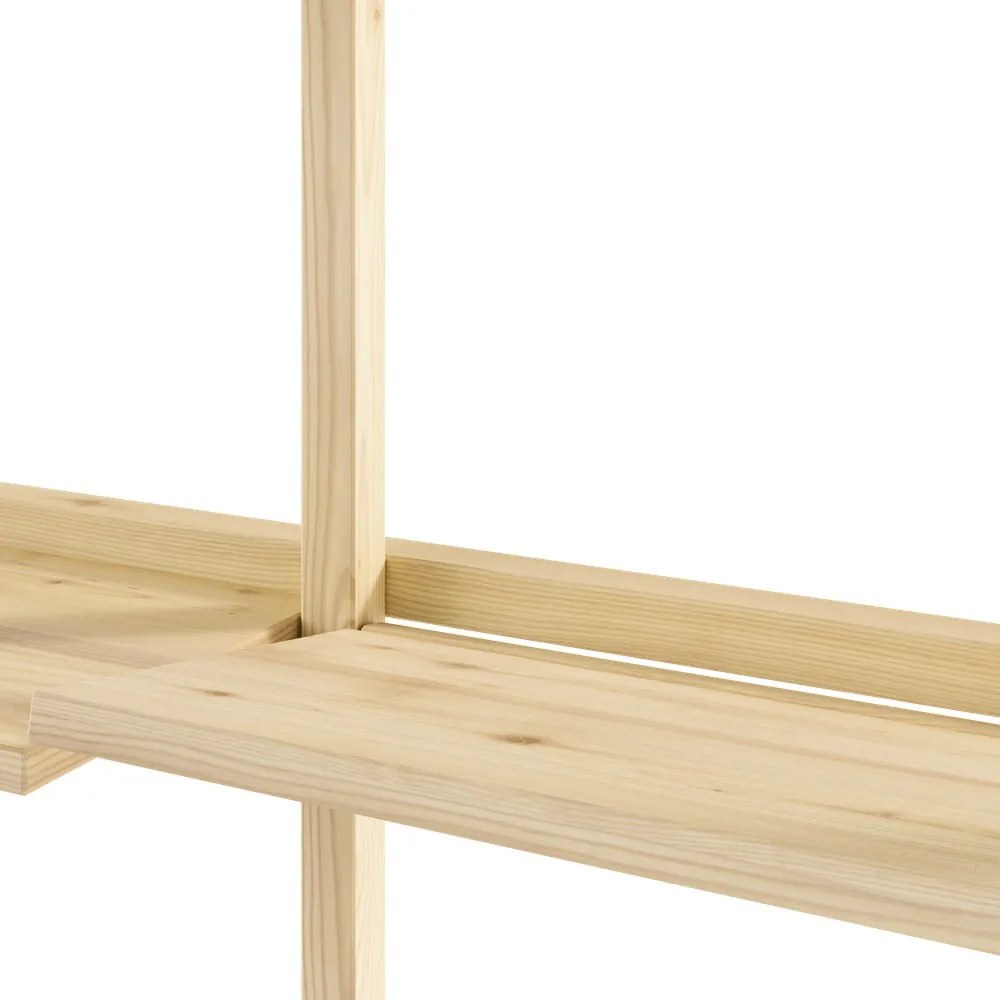 Regał ścienny z litego drewna sosnowego w naturalnym kolorze 192x47,5 cm Groove – Karup Design