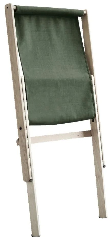 Fotel rozkładany Karup Design Boogie Raw/Olive Green