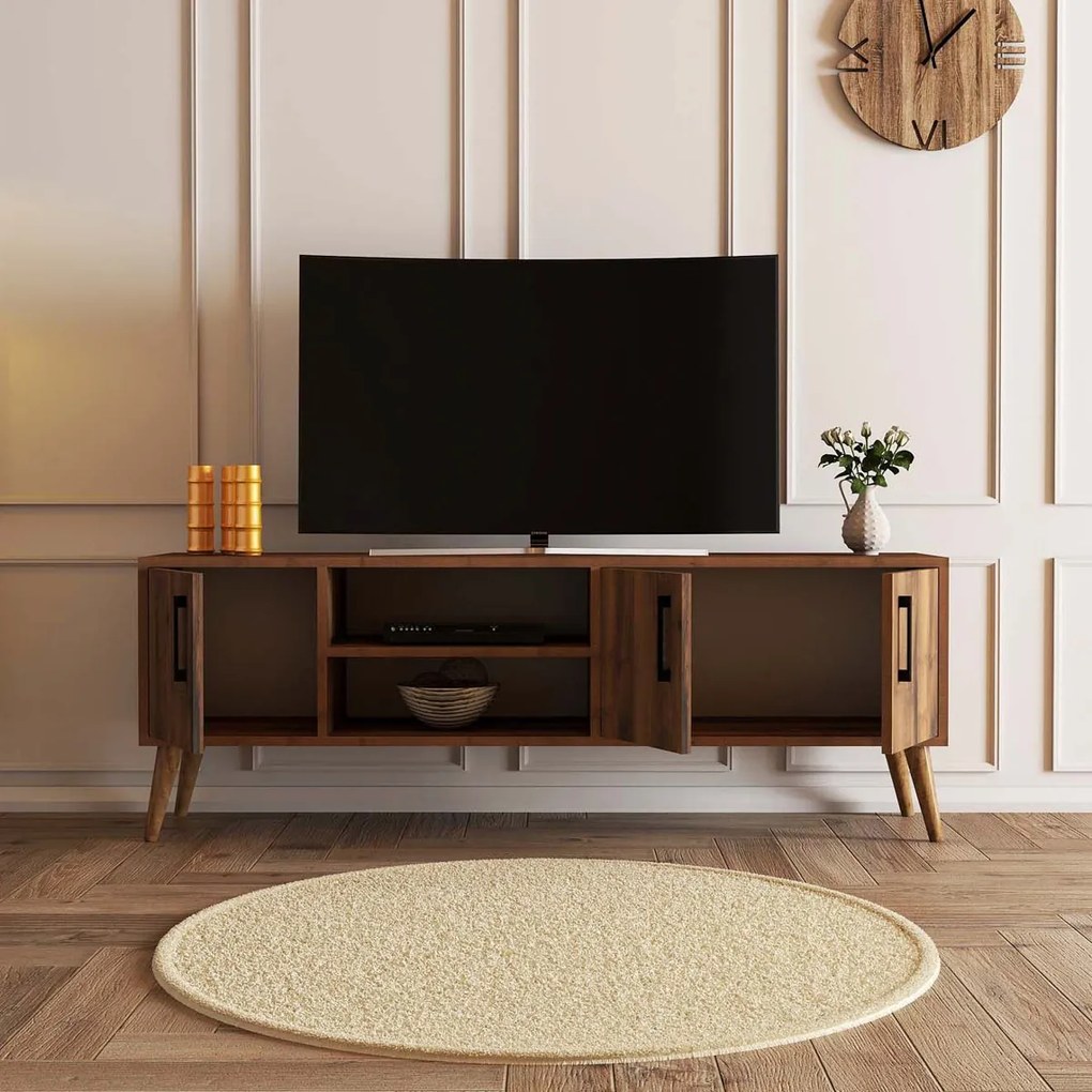Stolik TV Exxen Walnut