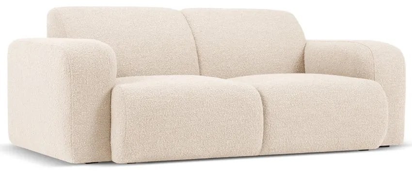 Beżowa sofa z materiału bouclé 170 cm Molino – Micadoni Home