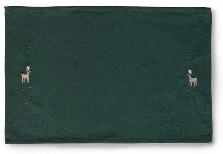 Mata stołowa ze świątecznym motywem z mieszanki bawełny 30x43 cm Christmas Fable – JUNA