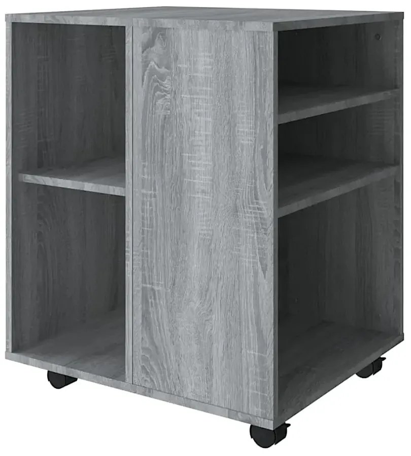Kontener do biurka w kolorze szarego drewna D3-A02