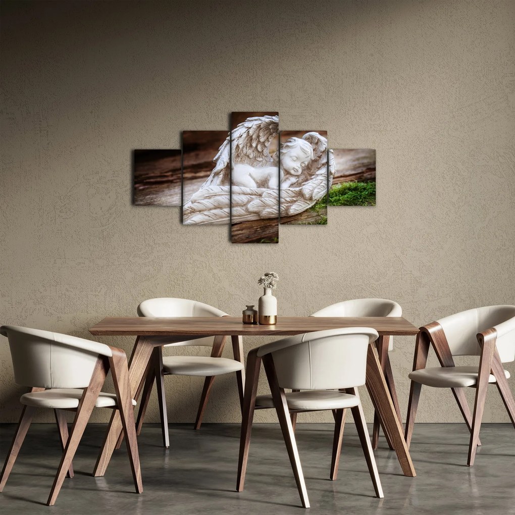 Obraz - Śpiący anioł (125x70 cm)
