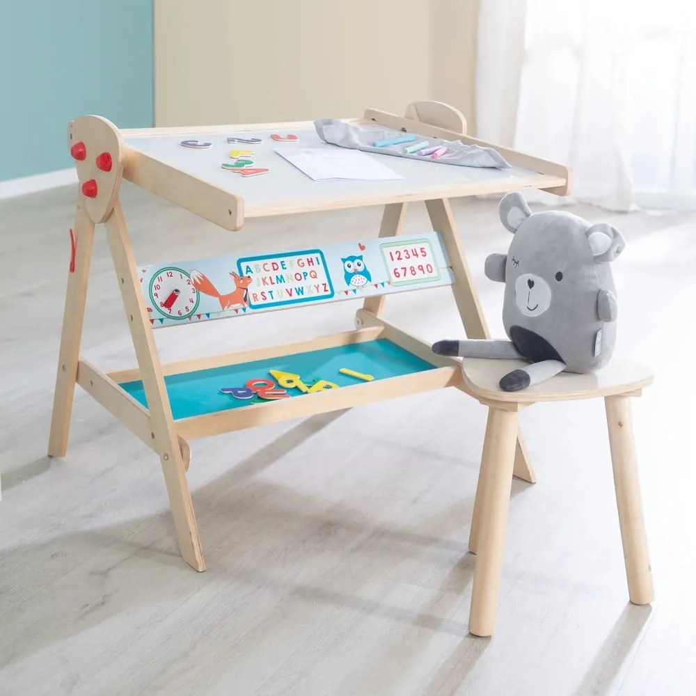 Tablica dla dzieci z krzesełkiem Fuchs &amp; Eule – Roba