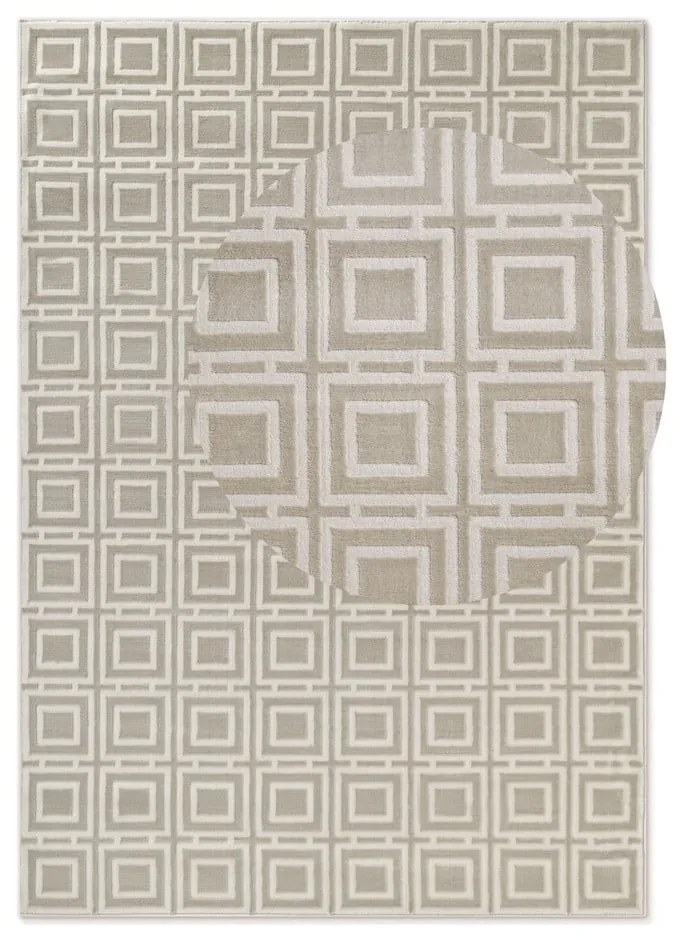 Kremowy dywan 120x170 cm Perles Howlite – Elle Decoration