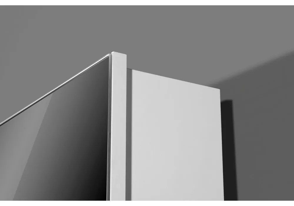 Biała szafka pod przedpokoju 50x195x18 cm Rotary – Germania