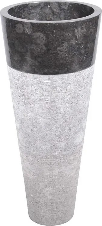 Umywalka z marmuru na postumencie CUNEO