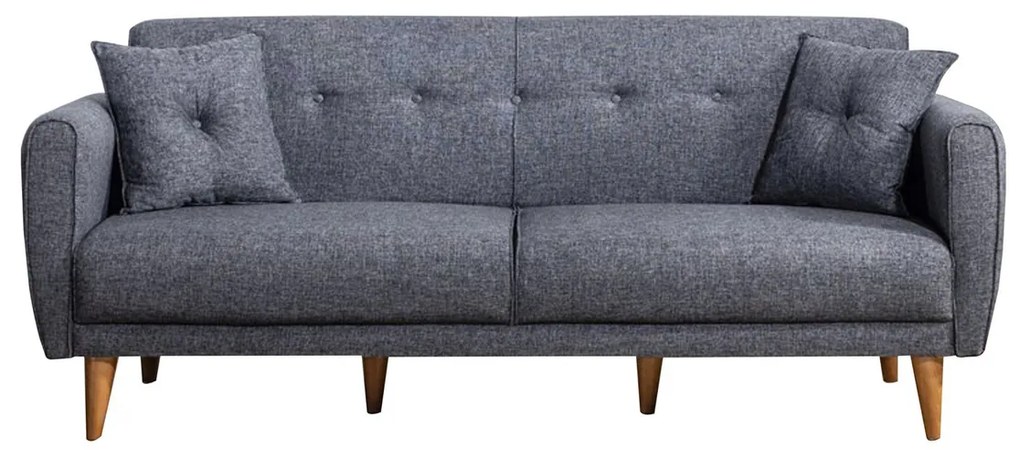 Sofa rozkładana Aria ciemnoszara