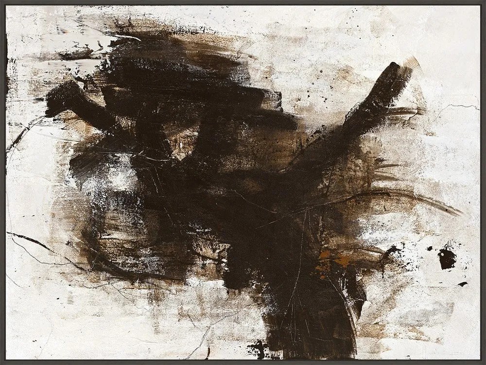 Ręcznie malowany obraz na płótnie z ramą w zestawie 121x91 cm The Invisible – Malerifabrikken