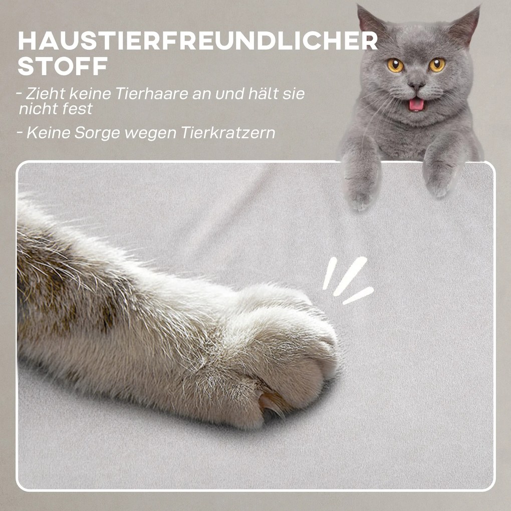 HOMCOM Fotel Relaksacyjny z Cichym Silnikiem, Wytrzymała Tapicerka, Funkcja Pamięci, Dostosowywany Podnóżek, Kremowy