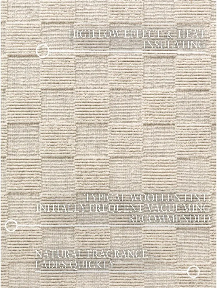 Kremowy wełniany dywan tkany ręcznie 160x230 cm Scala – Villeroy&amp;Boch