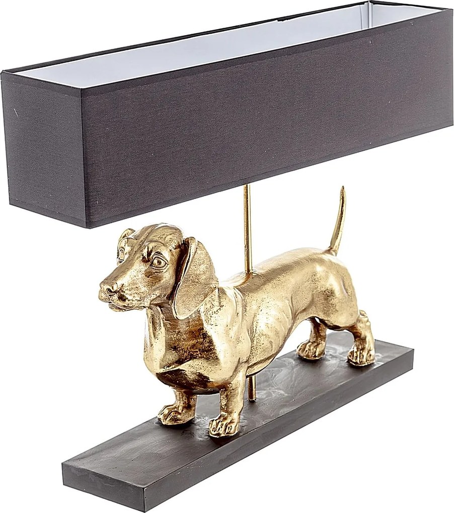 Lampa stołowa Gold Dog 48cm