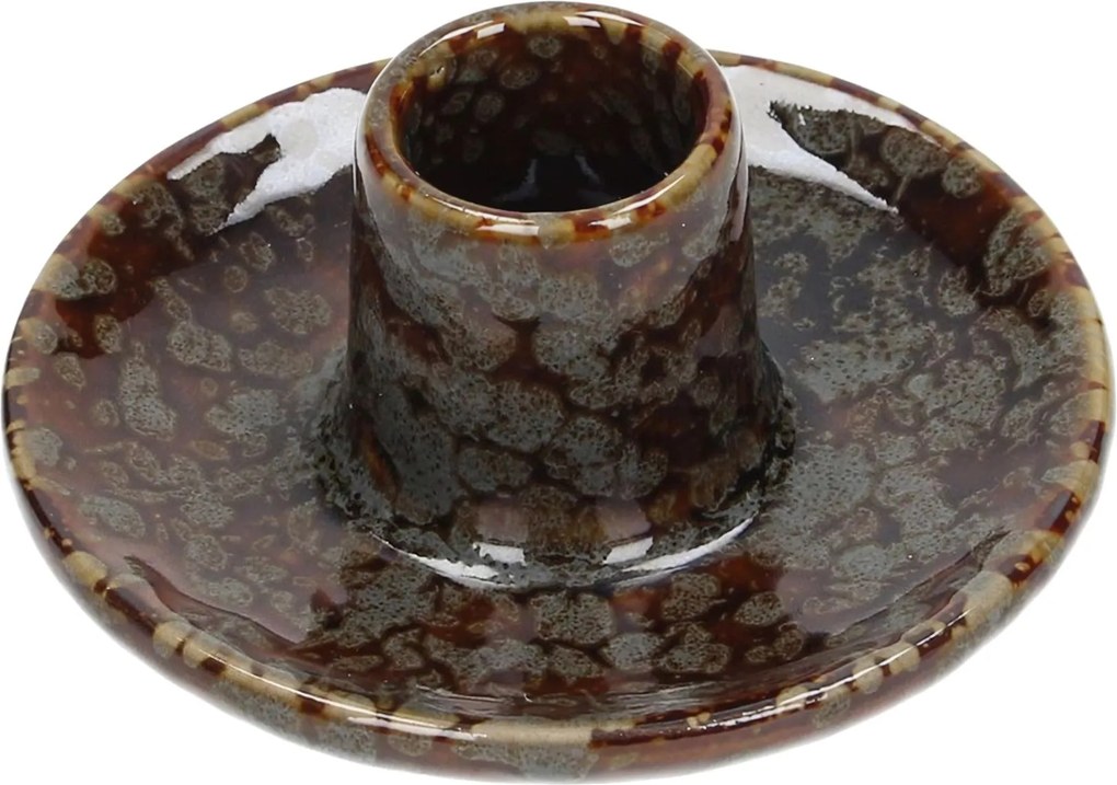 Świecznik Single 9x6cm brown