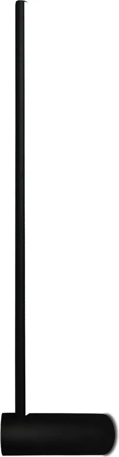 Czarny kinkiet ścienny LED Linea No.1 W2 80 cm 3K 13W
