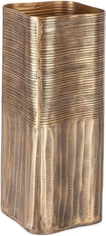 Metalowy ręcznie wykonany wazon w kolorze złota (wysokość 31,5 cm) Reel – Bizzotto