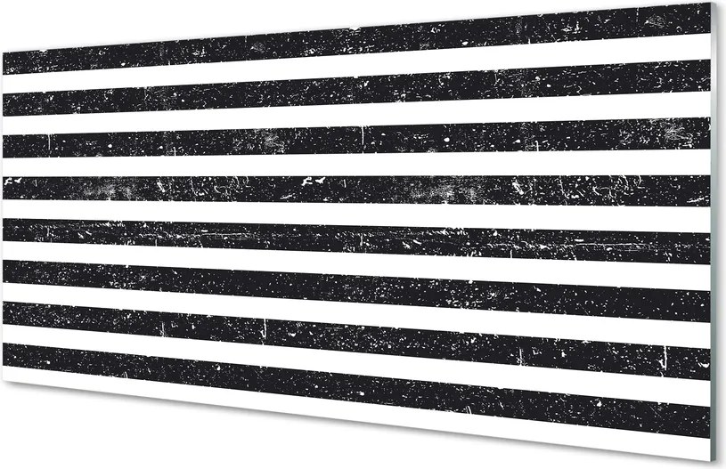 Panel Szklany Motyw Zebry i Plam