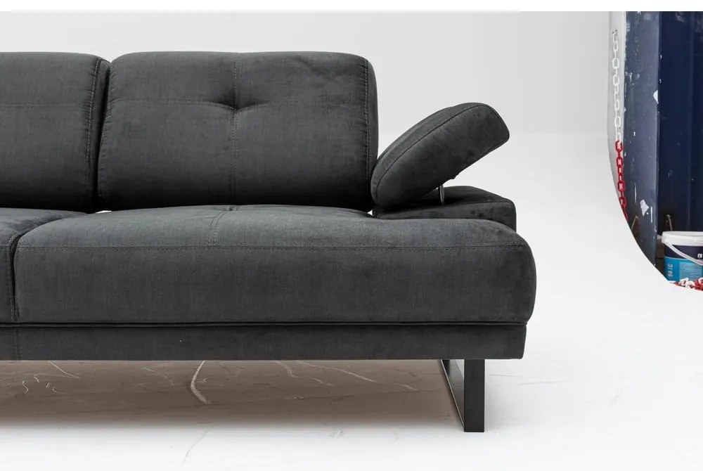 Ciemnoszara sofa 199 cm Mustang – Balcab Home