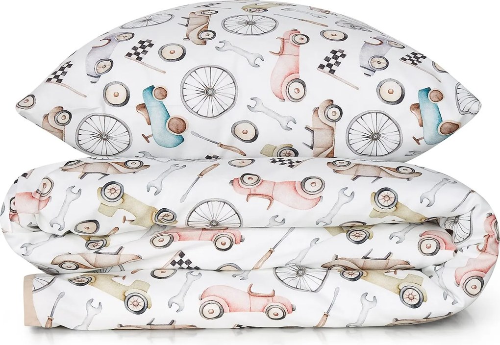 Pościel w samochody retro 150x200 cm