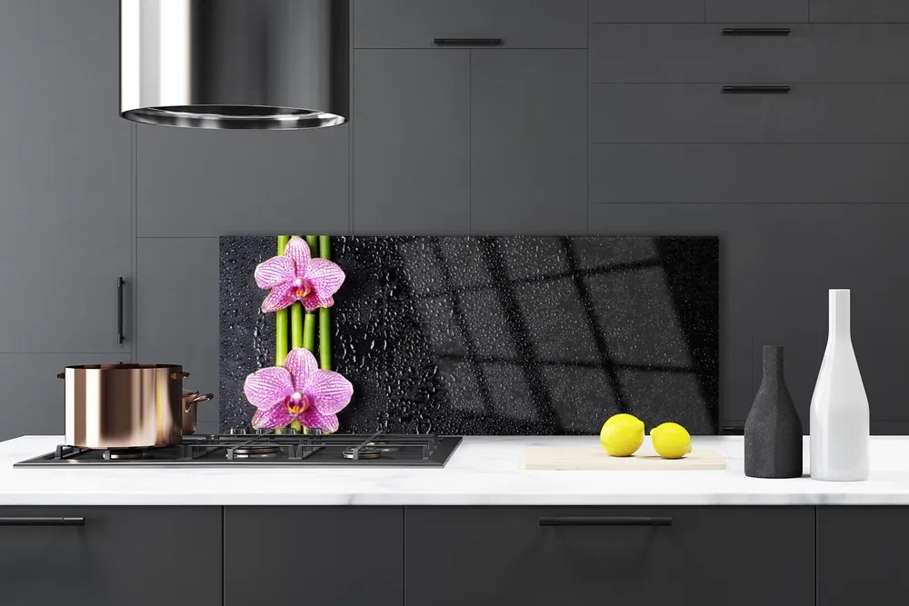 Panel nad blat kuchenny Harmonijny Duet: Bambus i Lotos