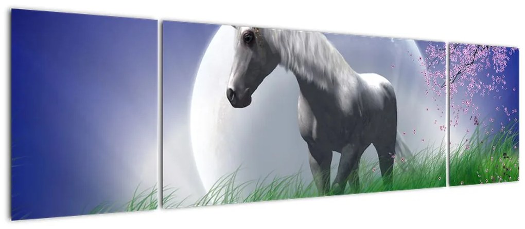 Obraz jednorożca (170x50 cm)