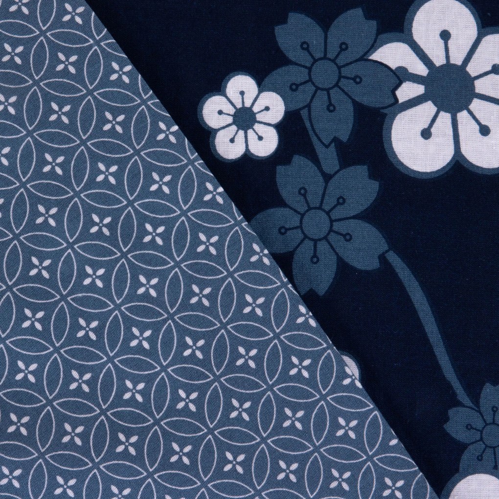 Pościel bawełniana FLOWERS, dwustronna