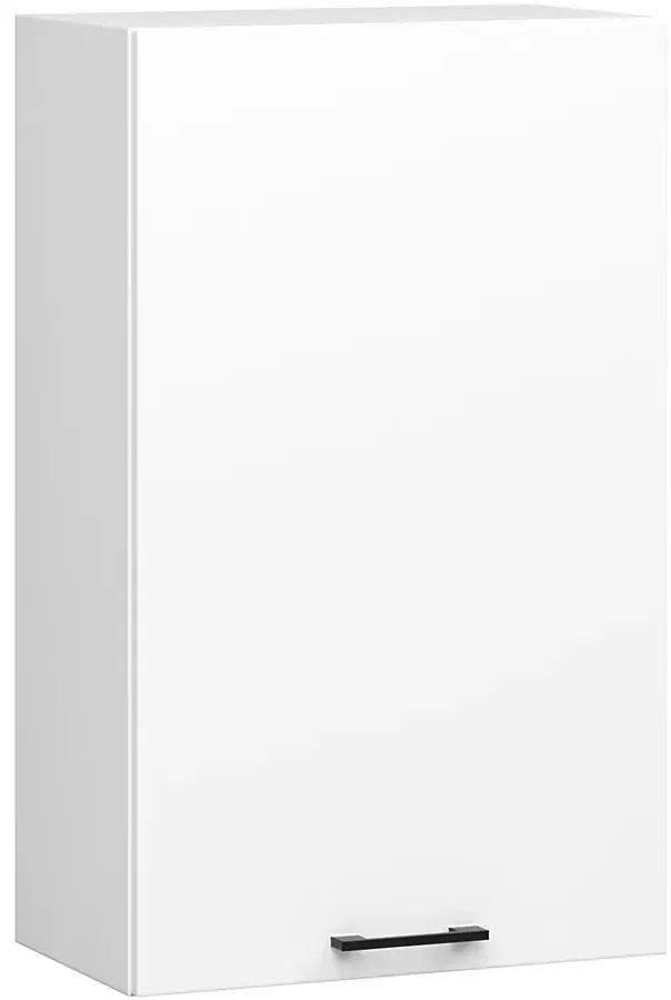 Biała minimalistyczna górna szafka kuchenna 50 cm  M9-D16