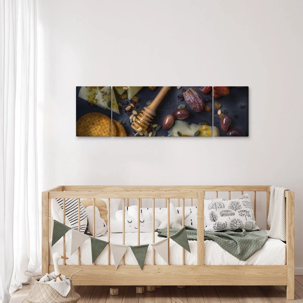 Obraz z suszonymi owocami (170x50 cm)