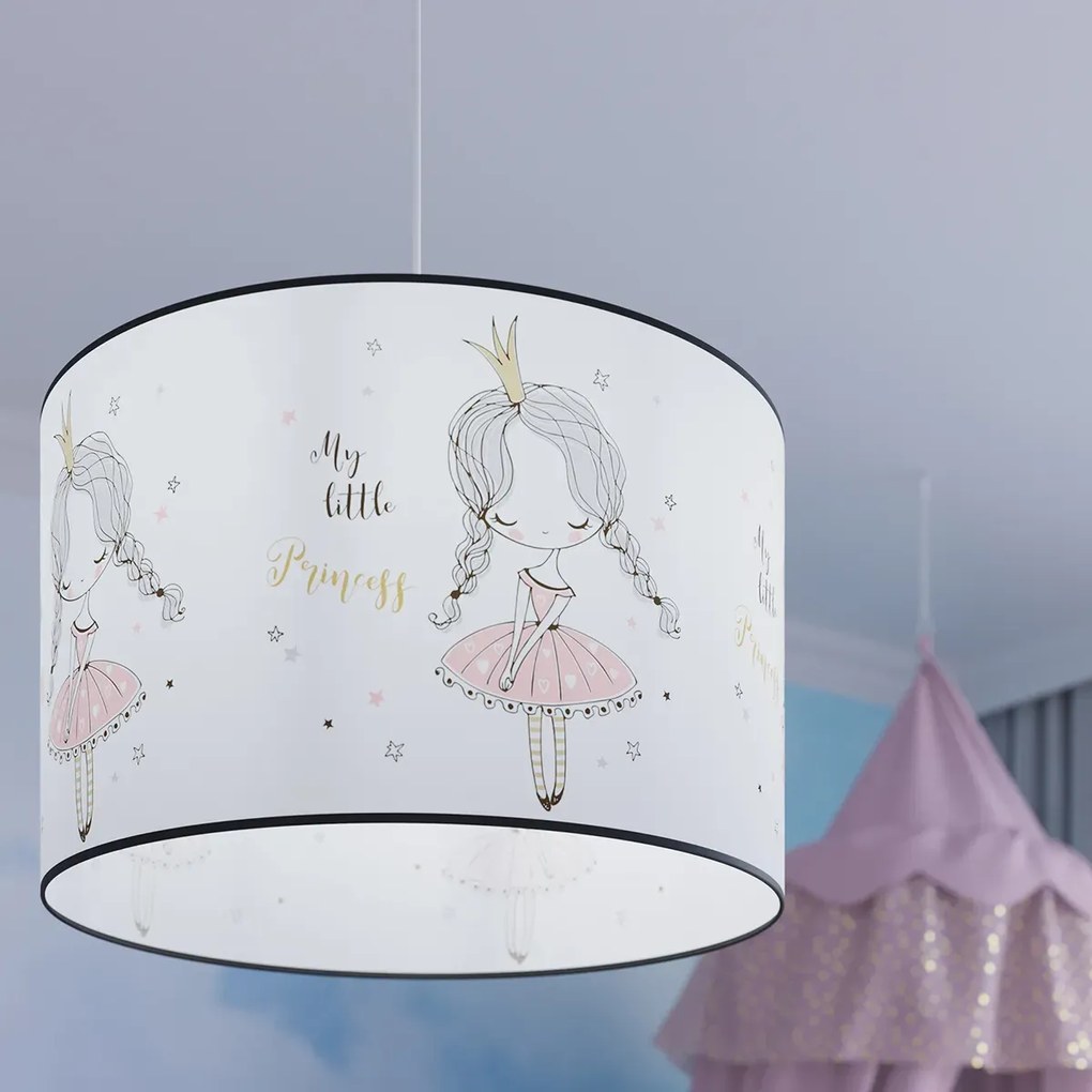 Lampa wisząca PRINCESS 40 biała SOLLUX  LIGHTING